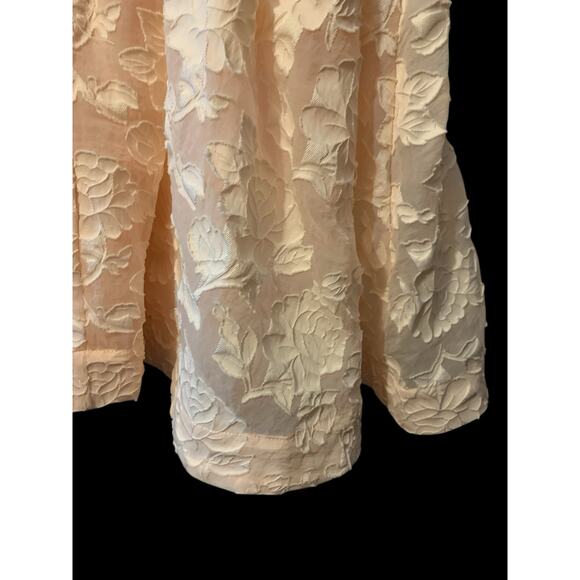 KEEPSAKE THE LABEL Dress SZ 8 Offset Fit & Flare Embroidered Ruffle Dress NWT - Picture 13 of 13